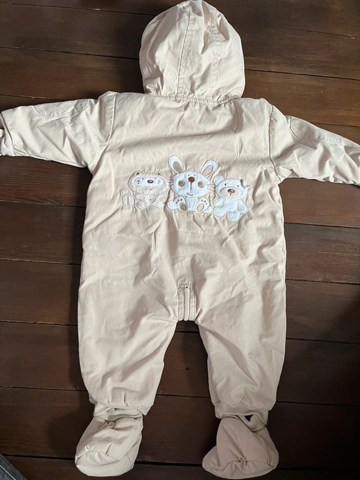 Combi pilote manteau bébé taille 3-6 mois - photo numéro 3