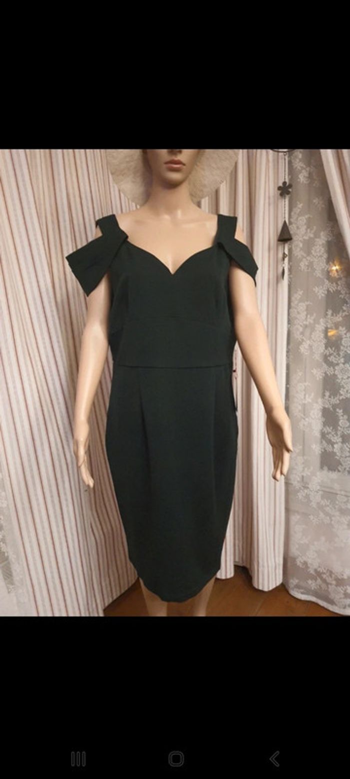 Robe de ceremoniem verte Jolie Moi Eur 44 neuve