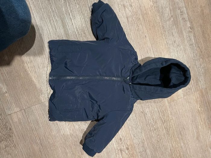 Manteau réversible 6 mois lulu castagnette