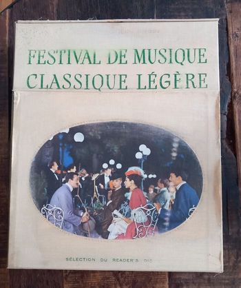 coffret de vinyles musique classique