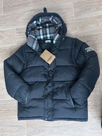 Doudoune burberry noir 