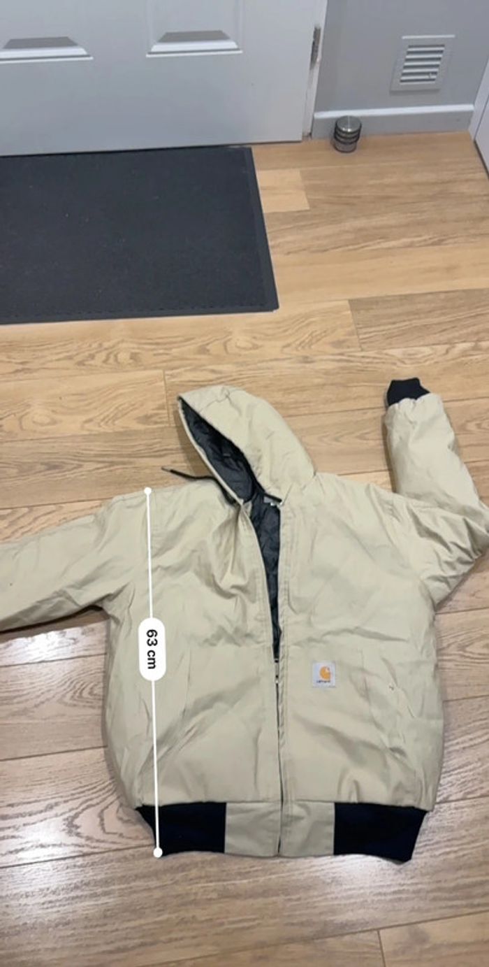 Carhartt Blouson Veste type aviateur L – beige / noir classique - photo numéro 7