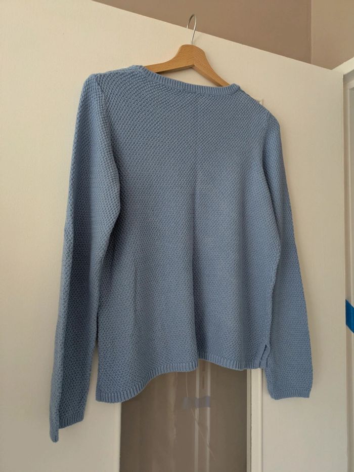 Magnifique pull bleu clair Pimkie taille 42 - photo numéro 3
