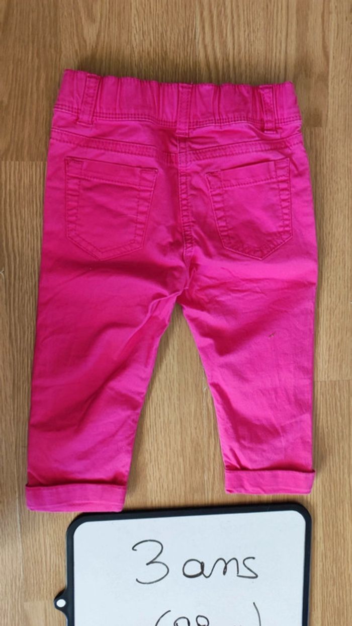 T-shirt et pantacourt taille 3 ans - photo numéro 3