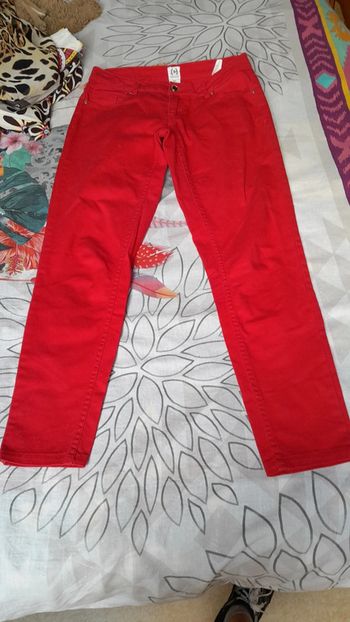 Pantalon rouge été