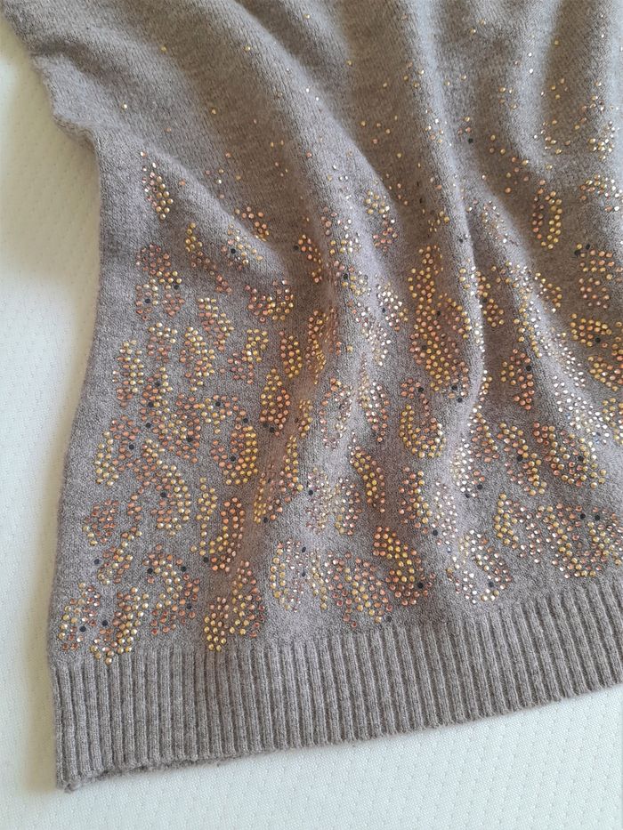 Pull col roulé détail strass - Camaïeu - photo numéro 5