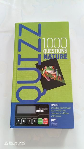Quizz 1000 questions nature neuf