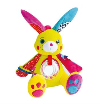 Peluche d’activités Kim le lapin