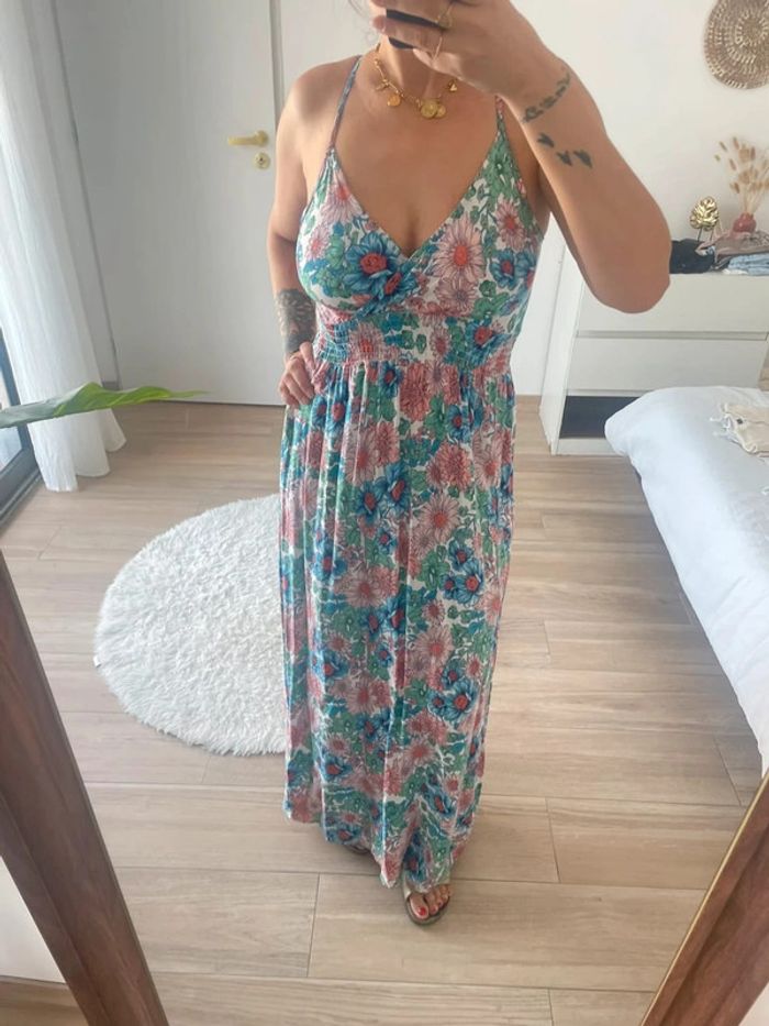 Robe longue à fleurs fleuries - photo numéro 5