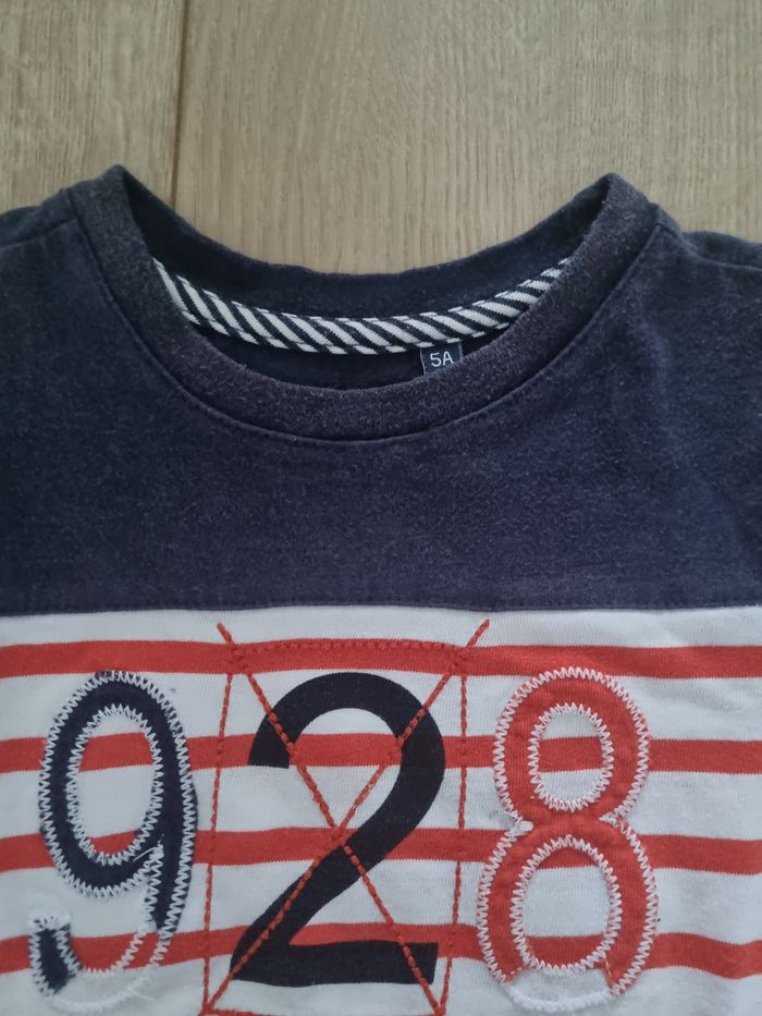 T-shirt 5 ans week end à la mer - photo numéro 4