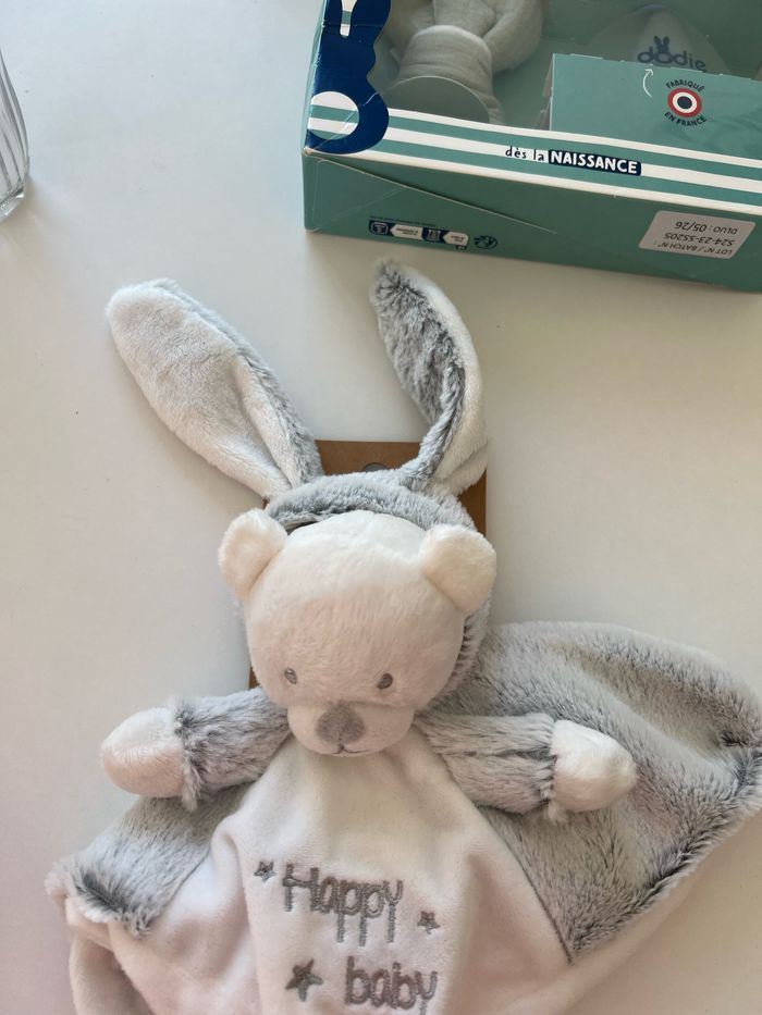 Doudou ourson et lapin - photo numéro 5