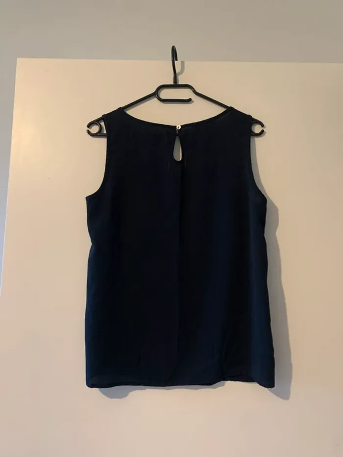 Top bleu foncé Only - photo numéro 2