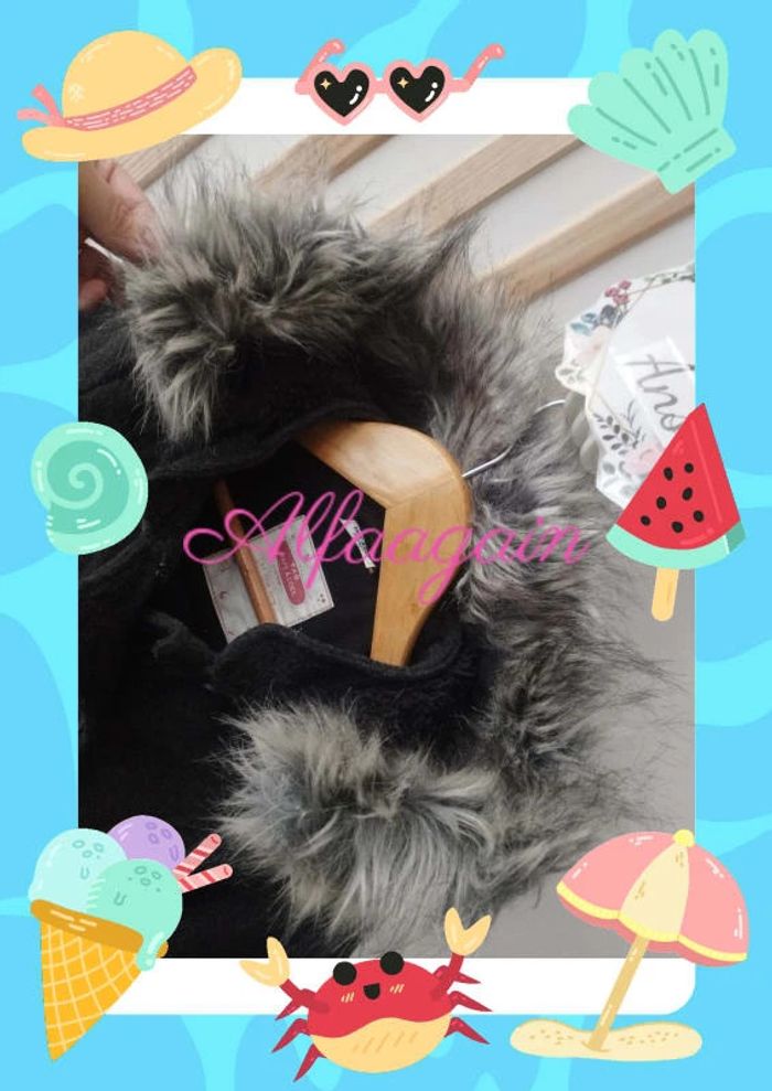 Manteau tao neuf gris 3ans - photo numéro 2