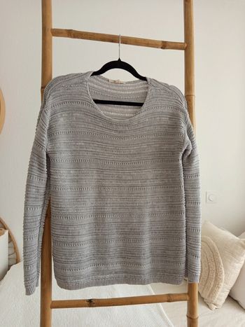 Pull gris en maille Esprit taille L