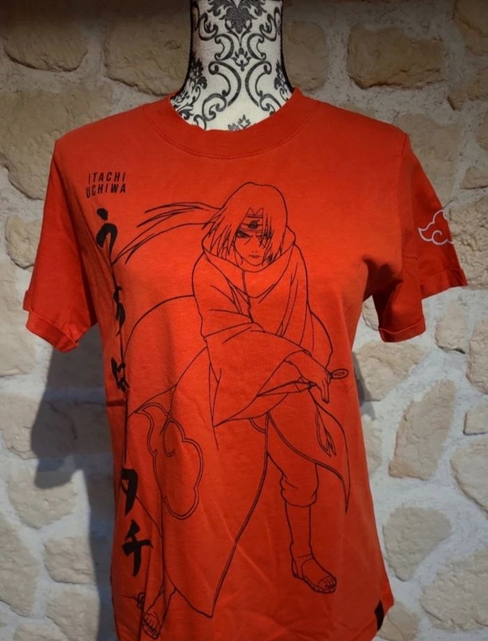 Tee-shirt manche courte motif naruto taille s - photo numéro 2