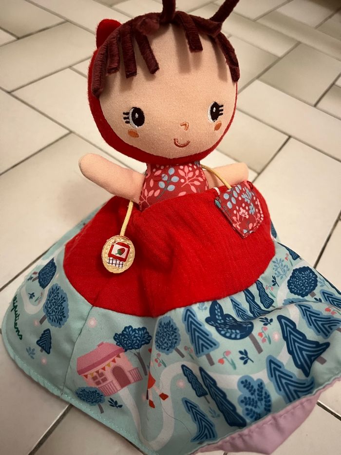 Marionnette réversible chaperon rouge - photo numéro 2