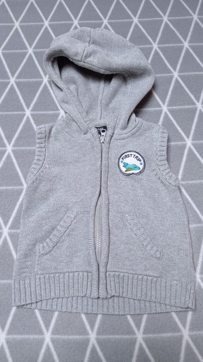 🦁Lot 3 hauts garçon, 6 mois - photo numéro 2