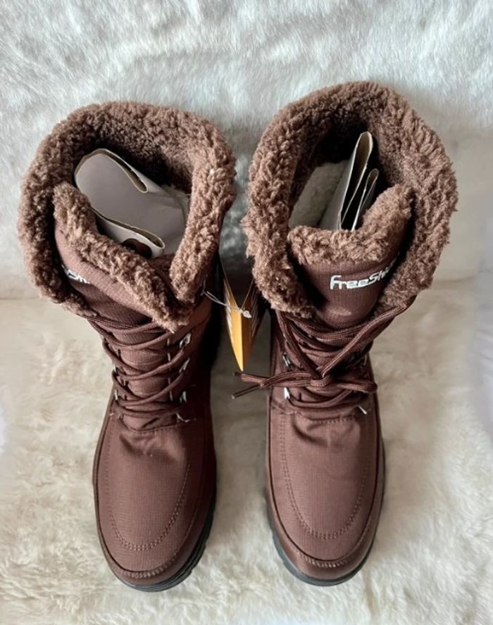 Après ski, bottes mi mollets fourrées pointure 41 - photo numéro 4