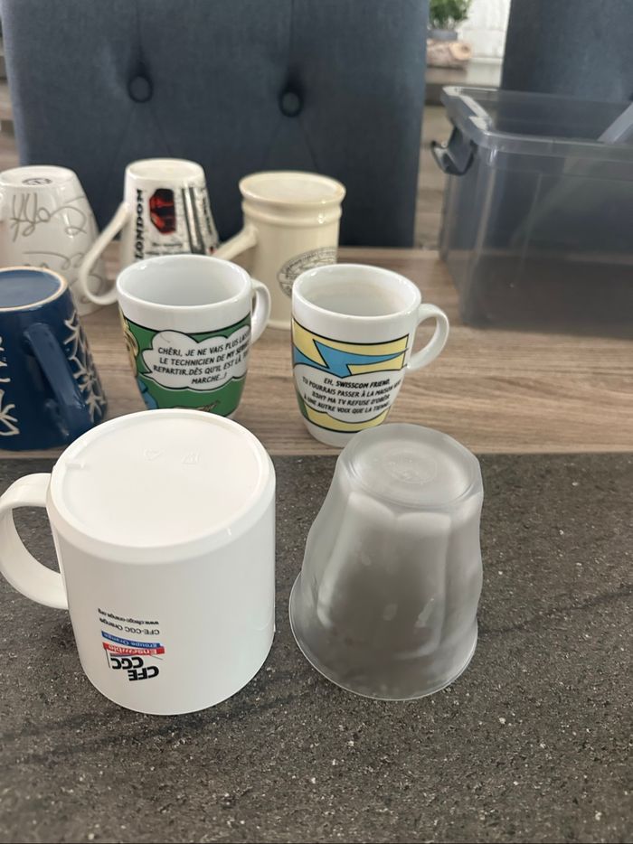 Lot de tasses