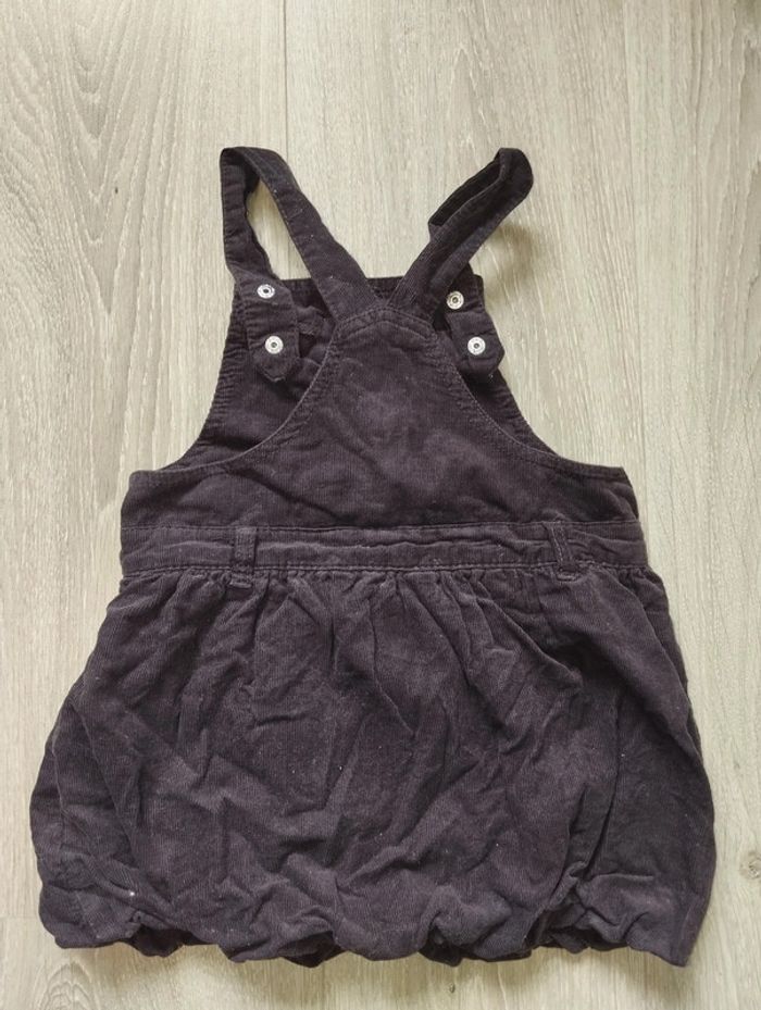 Robe mignonne velours chat violette automne 18 mois Gémo - photo numéro 5