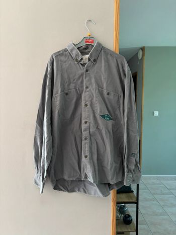 Chemise grise vintage lee
