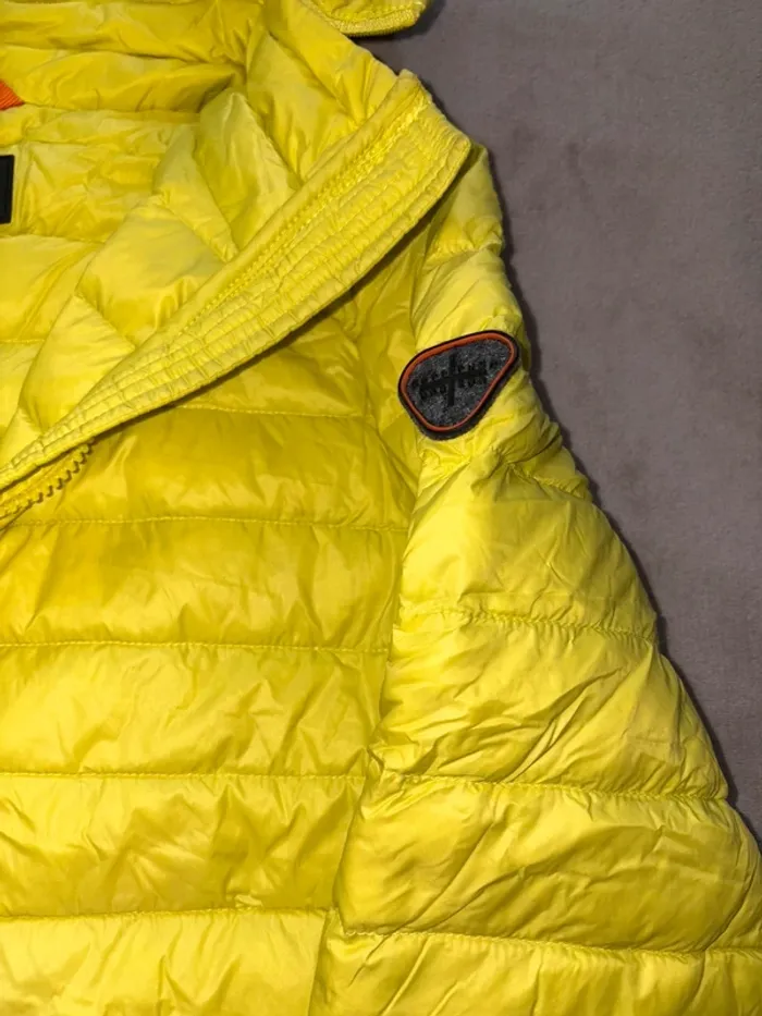 Doudoune veste matelassées jaune Gertrude + Gaston en très bon état taille S - photo numéro 3