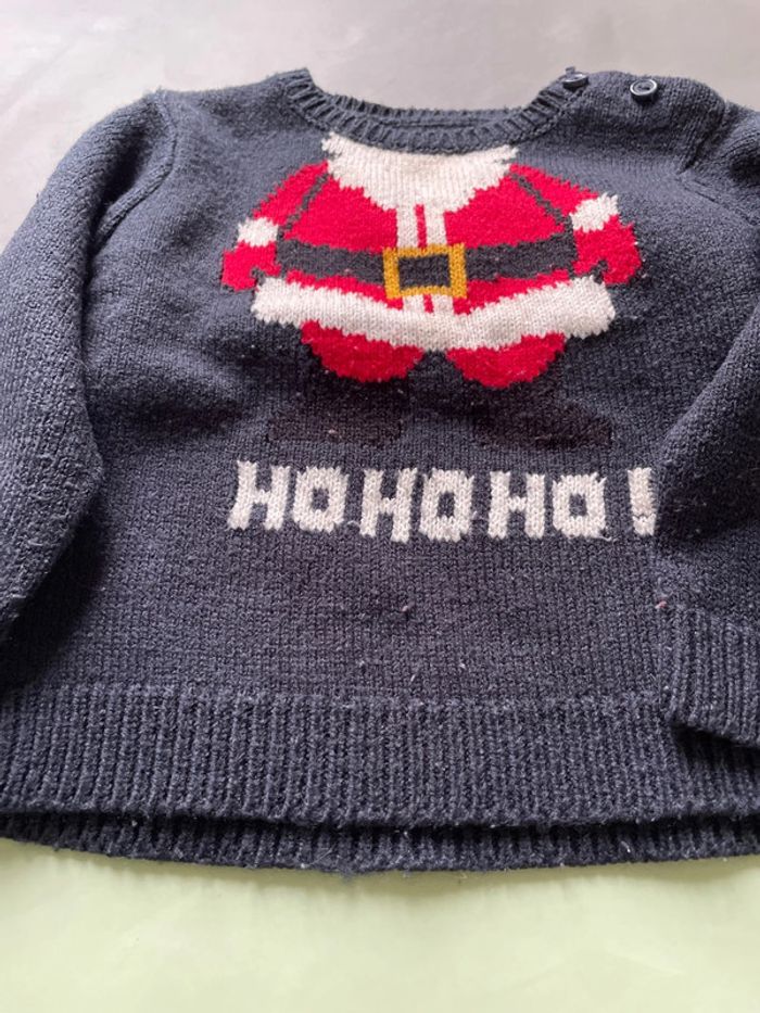 Lot de 2 pulls de noël 12-18 mois - photo numéro 4