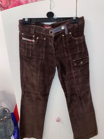 Pantalon velour