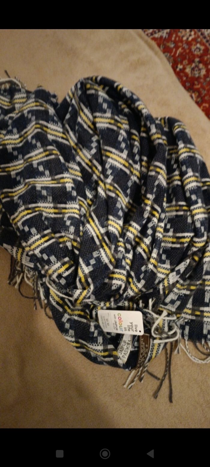 Écharpe foulard femme  contient la laine - photo numéro 4