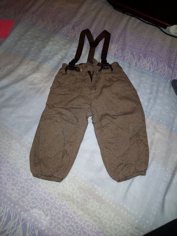 Pantalon avec bretelles