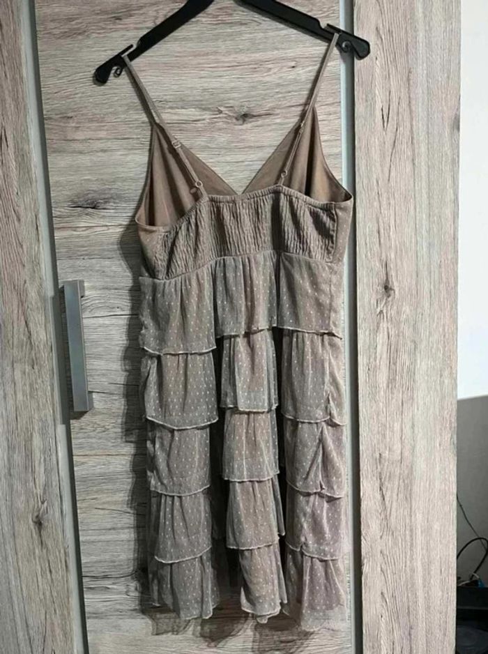 Robe volantée femme XL 42 dentelle - photo numéro 4