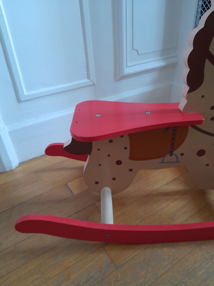 Cheval à bascule en bois - photo numéro 5