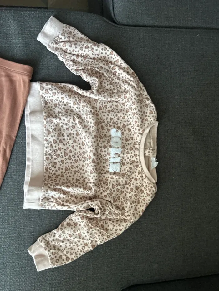 Ensemble bébé fille, legging et pull, 36 mois, verbaudet - photo numéro 2