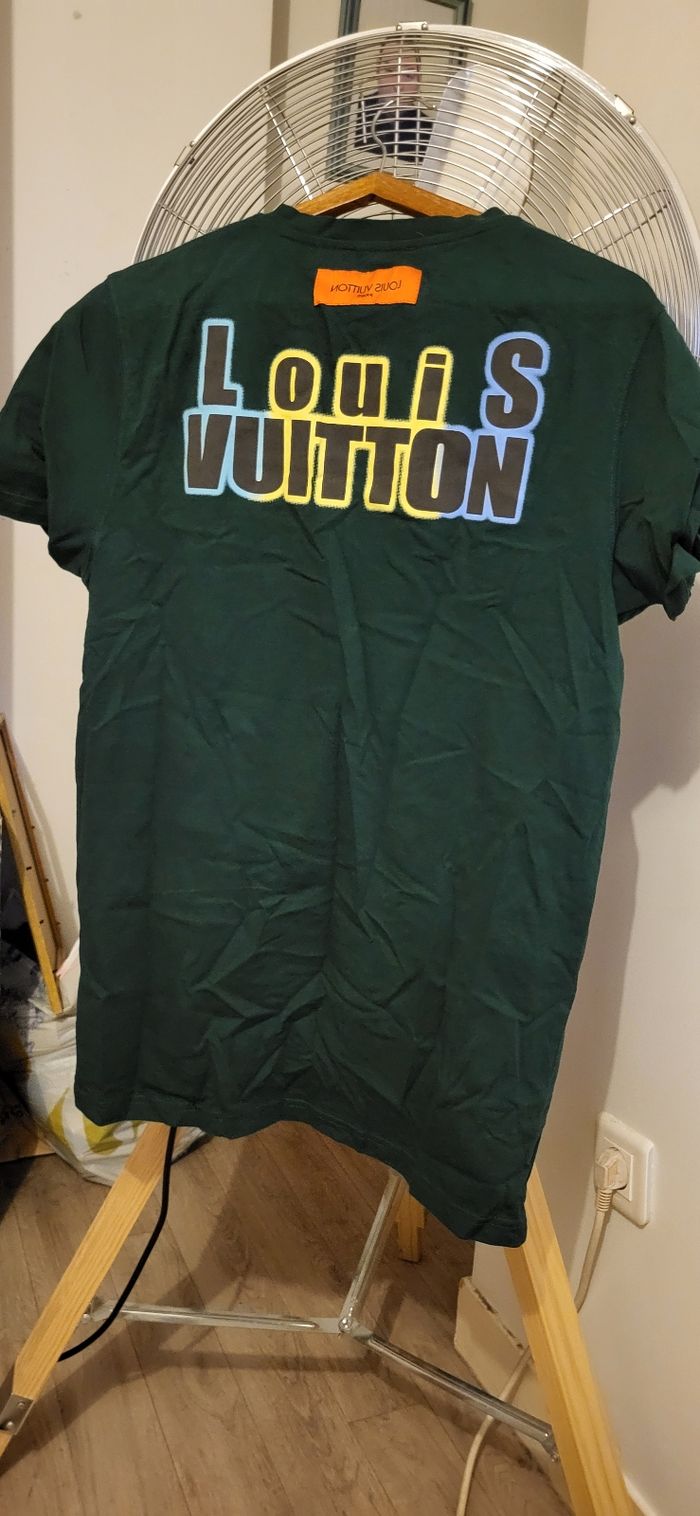 T shirt homme vert - photo numéro 3