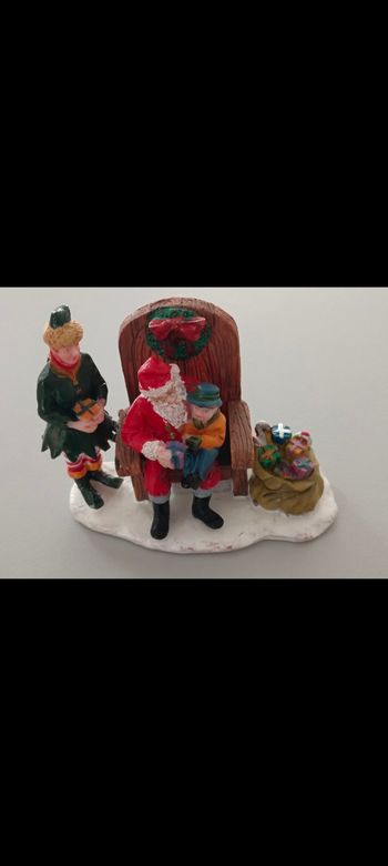LEMAX Visite du Père Noël 62276 Accessoires pour village de Noël