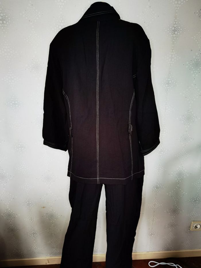 D3371 - ensemble veste+ pantacourt femme T3 - photo numéro 2