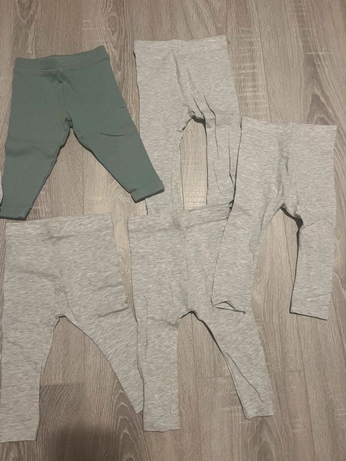 Lot de 16 leggings 12 mois - photo numéro 6