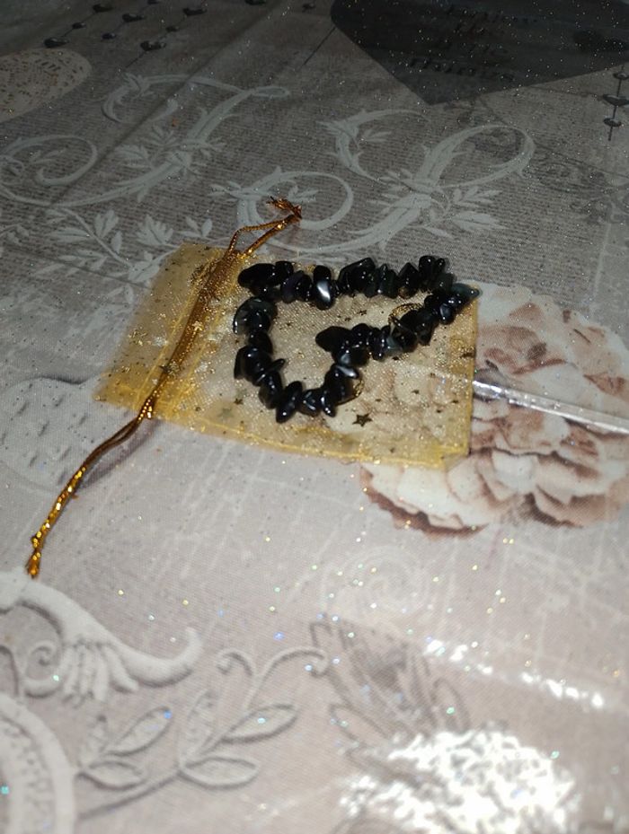 Bracelet baroque noir