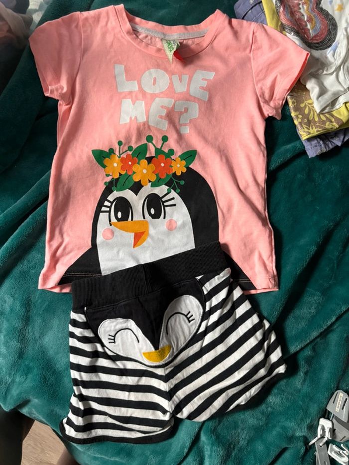 Ensemble pingouin 5 ans