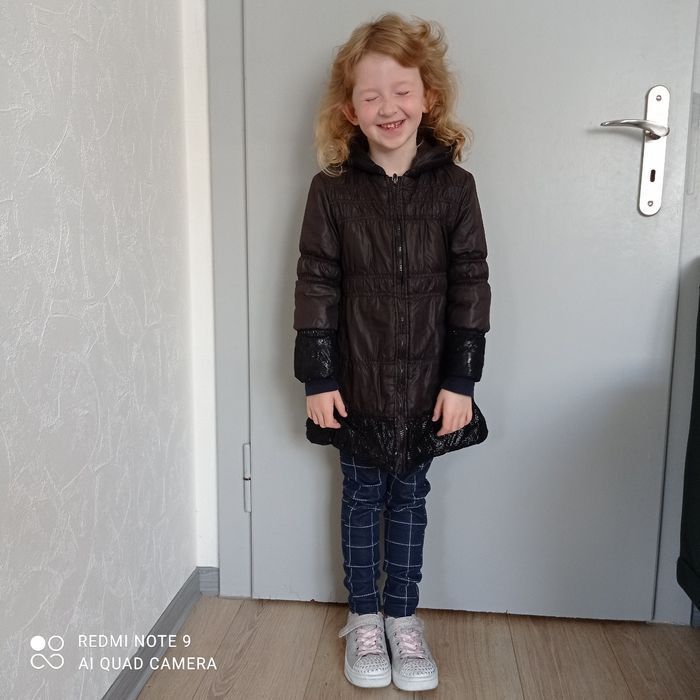 Doudoune noire 5ans