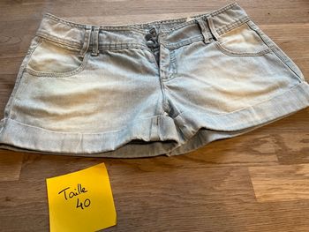 Short en jean taille 40