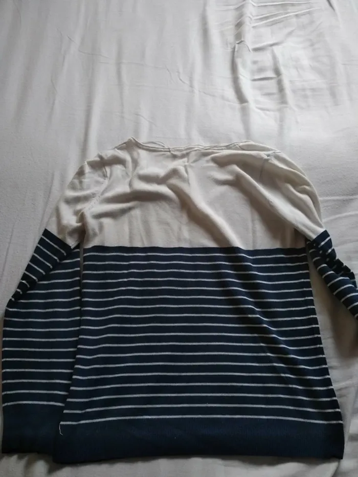 Pull Femme Marinière - photo numéro 3