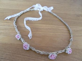 bandeau cheveux à fleurs