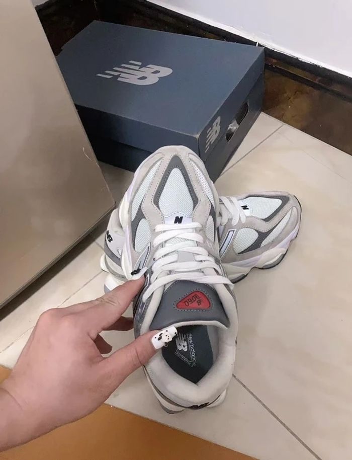 New Balance Grey Sneakers Size 39.5 - photo numéro 2