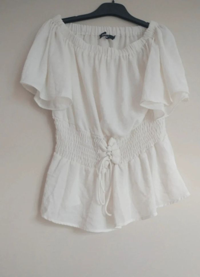 T-shirt blanc - Koolook - Taille S - photo numéro 2