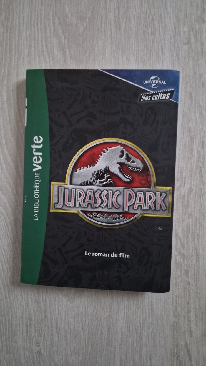 Livre Jurassic park