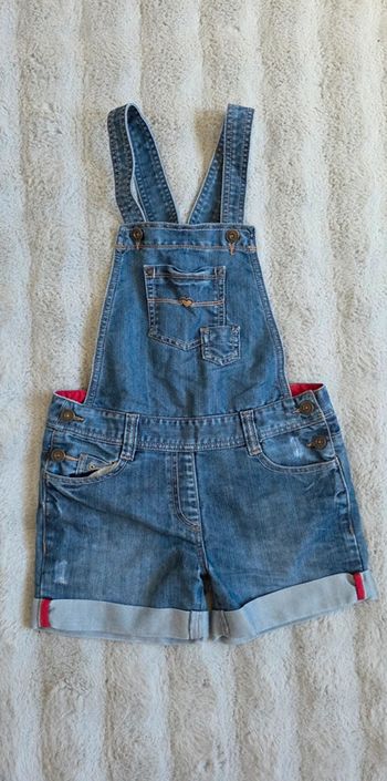 Salopette short 12ans