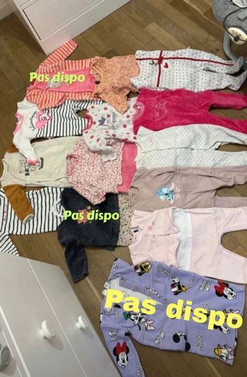 🎀lots 11 pyjamas bébé fille 🎀