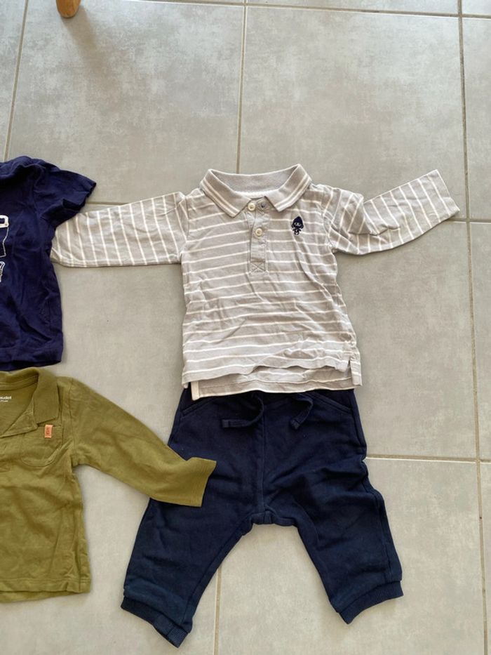 Lot vêtements automne garçon 9 mois - photo numéro 3