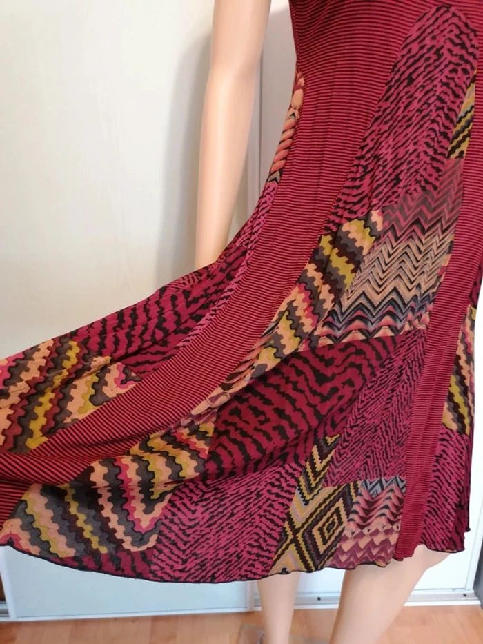 Robe bordeaux été T1 -36.38 - photo numéro 3